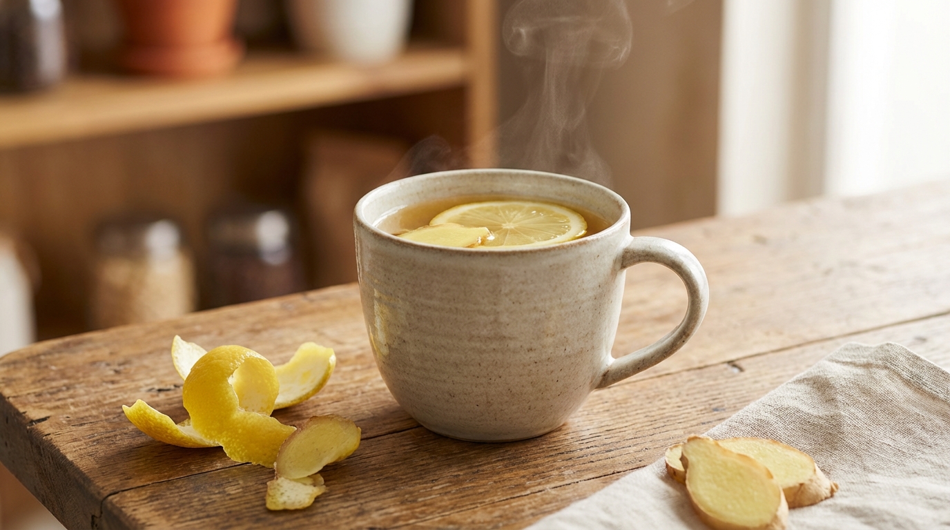 découvrez les bienfaits de faire bouillir les écorces de citron avec du gingembre à la maison, ses usages santé et pourquoi cette infusion est vivement recommandée.